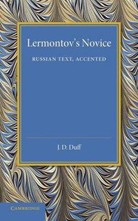 Cover image for Lermontov's Novice: Russian Text, Accented