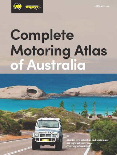 Cover image for Complete Motoring Atlas of Australia 10th edition