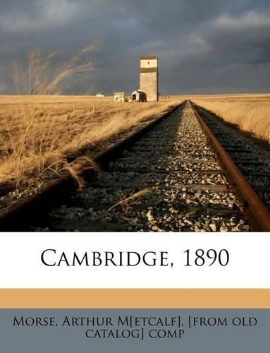 Cover image for Cambridge, 1890