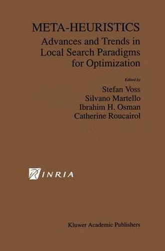 Cover image for Meta-Heuristics: Advances and Trends in Local Search Paradigms for Optimization