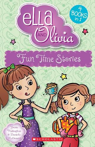 Cover image for Fun Time Stories (Ella and Olivia: 4 Books in 1)