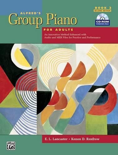 Cover image for Group Piano for Adults: Student Bk 2 (2nd Edition