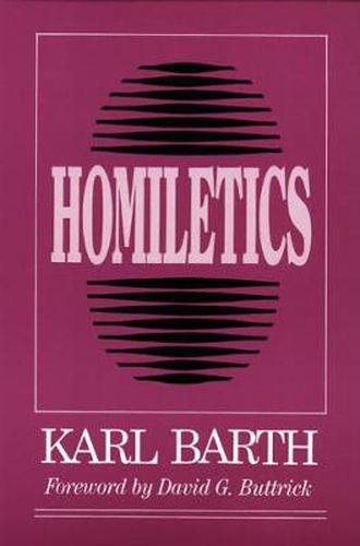 Cover image for Homiletics