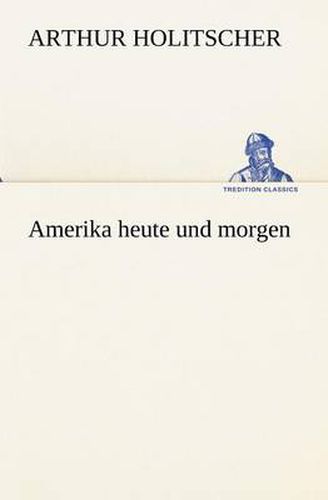 Cover image for Amerika Heute Und Morgen