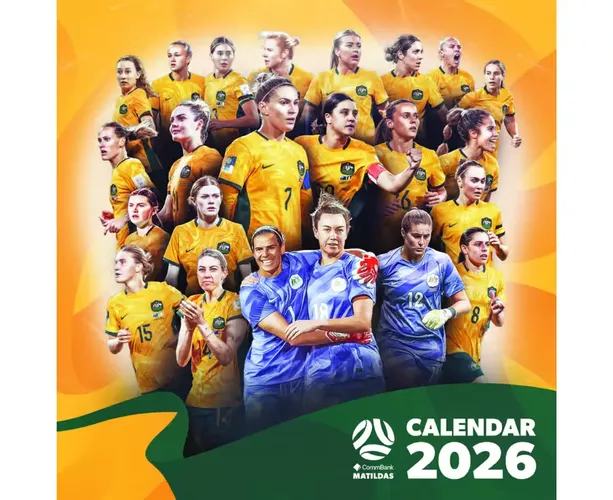 Cover image for Matildas 2026 Square Wall Calendar