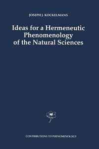 Cover image for Ideas for a Hermeneutic Phenomenology of the Natural Sciences