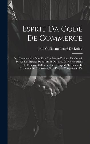 Esprit Da Code De Commerce