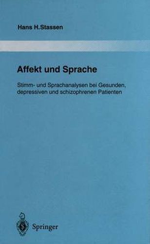 Cover image for Affekt und Sprache