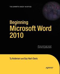 Cover image for Beginning Microsoft Word 2010