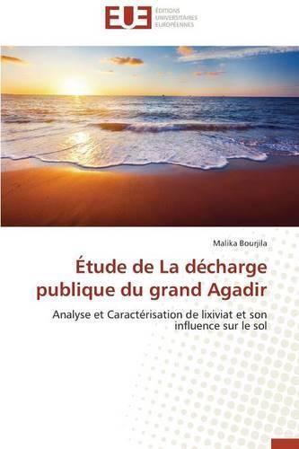 Cover image for  tude de la D charge Publique Du Grand Agadir