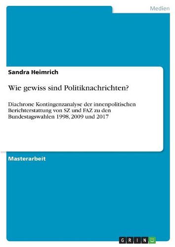 Cover image for Wie gewiss sind Politiknachrichten?