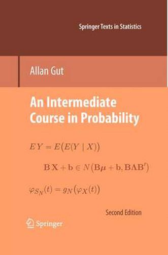 Cover image for An Intermediate Course in Probability