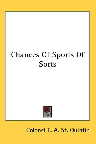 Cover image for Chances Of Sports Of Sorts