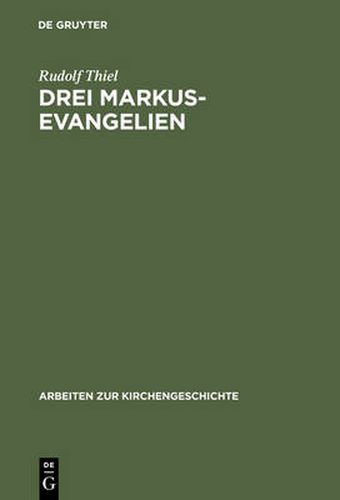 Cover image for Drei Markus-Evangelien