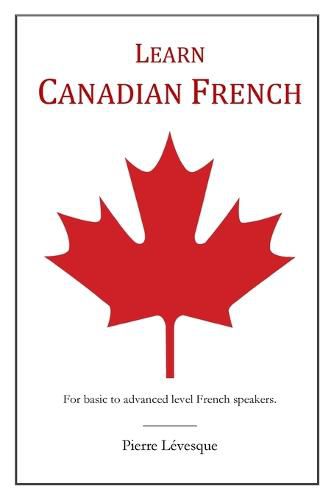 Cover image for Learn Canadian French