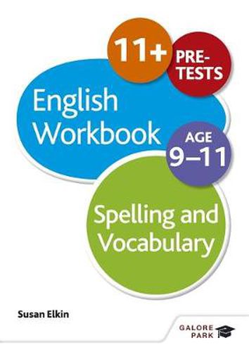 Cover image for Spelling & Vocabulary Workbook Age 9-11