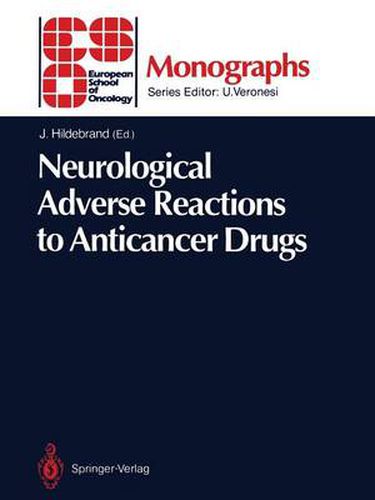 Cover image for Neurological Adverse Reactions to Anticancer Drugs