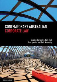 Cover image for Contemporary Australian Corporate Law