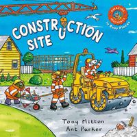 Cover image for Amazing Machines in Busy Places: Construction Site