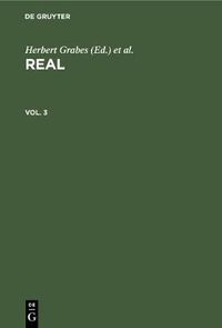 Cover image for REAL. Vol. 3