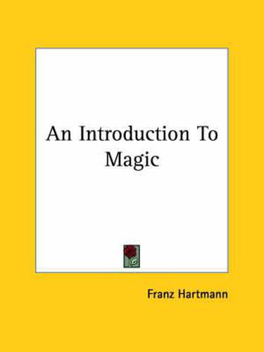 Cover image for An Introduction to Magic