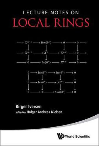 Cover image for Lecture Notes On Local Rings