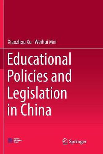 Cover image for Educational Policies and Legislation in China