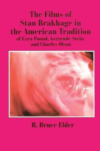 Cover image for The Films of Stan Brakhage in the American Tradition of Ezra Pound, Gertrude Stein and Charles Olson