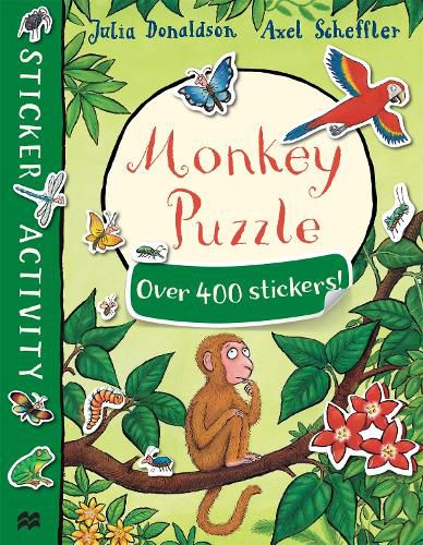 Cover image for Monkey Puzzle Sticker Book