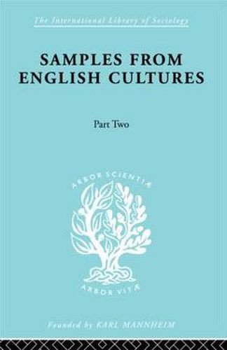 Cover image for Samples from English Cultures: Part Two Child-Rearing Practices