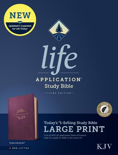 Cover image for KJV Life Application Study Bible, Third Edition, Large Print