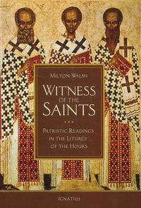 Cover image for Witness of the Saints: Patristic Readings in the Liturgy of the Hours