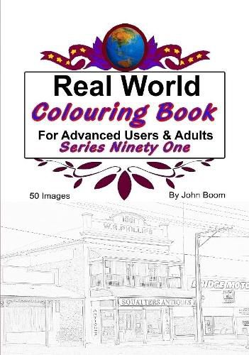 Cover image for Real World Colouring Books Series 91