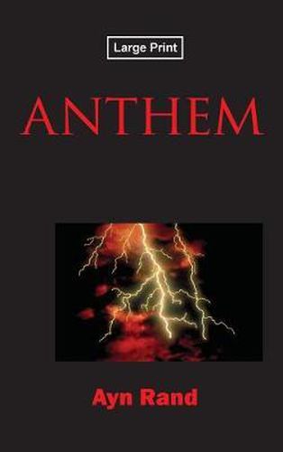 Cover image for Anthem, Large-Print Edition