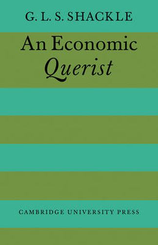 Cover image for An Economic Querist