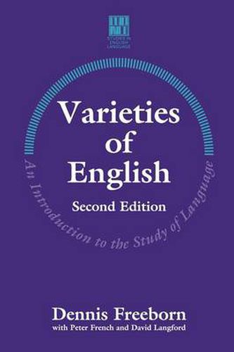 Cover image for Varieties of English: An Introduction to the Study of Language