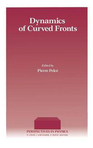 Cover image for Dynamics of Curved Fronts