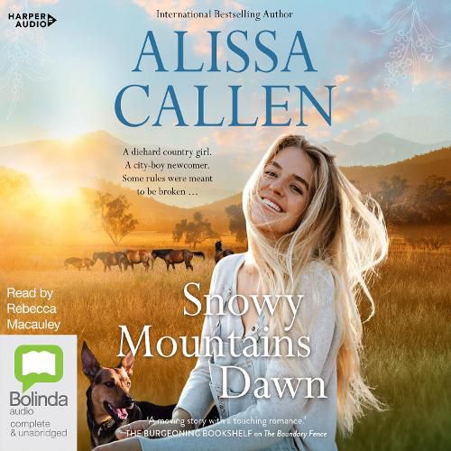 Cover image for Snowy Mountains Dawn [Bolinda]