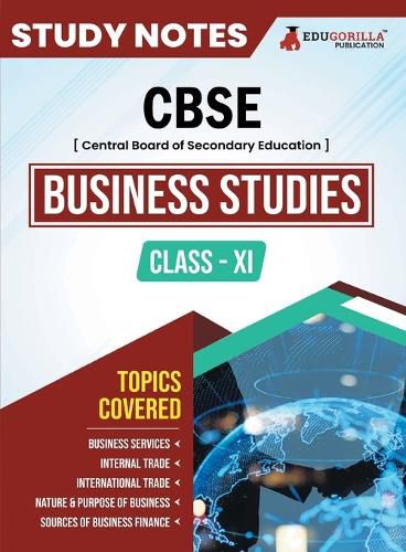 CBSE CLASS XI COMMERCE (BUSINESS STUDIES)