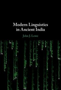 Cover image for Modern Linguistics in Ancient India