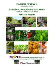 Cover image for English / French: Gardens, Gardening & Plants: Black & White Version
