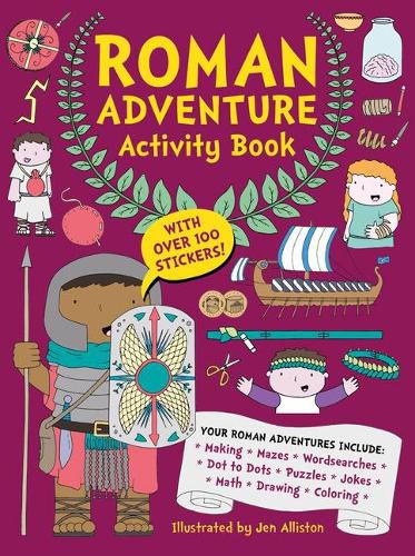 Cover image for Roman Adventure Activity Book