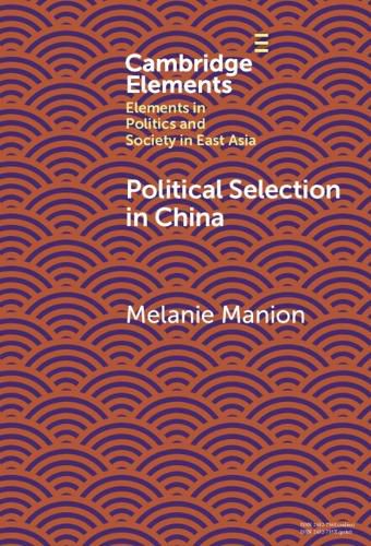 Cover image for Political Selection in China