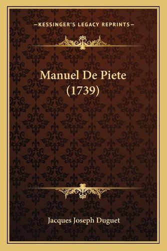 Manuel de Piete (1739)