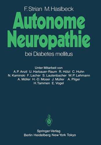 Cover image for Autonome Neuropathie bei Diabetes Mellitus