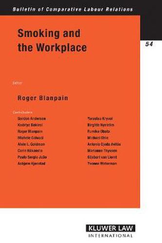 Cover image for Smoking and the Workplace