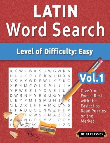 Cover image for Latin Word Search - Level of Difficulty