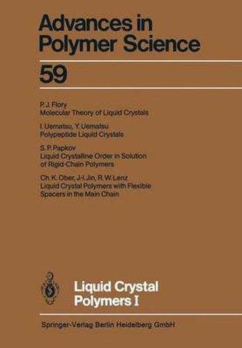 Cover image for Liquid Crystal Polymers I