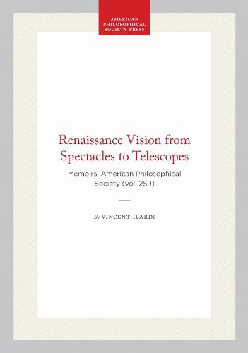 Cover image for Renaissance Vision from Spectacles to Telescopes