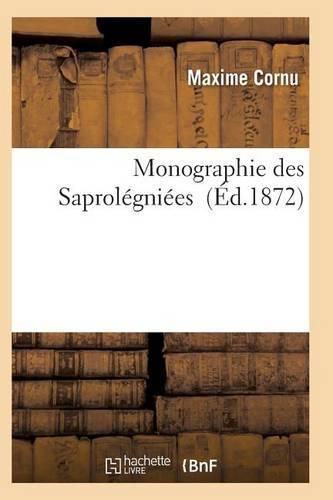 Cover image for Monographie Des Saprolegniees